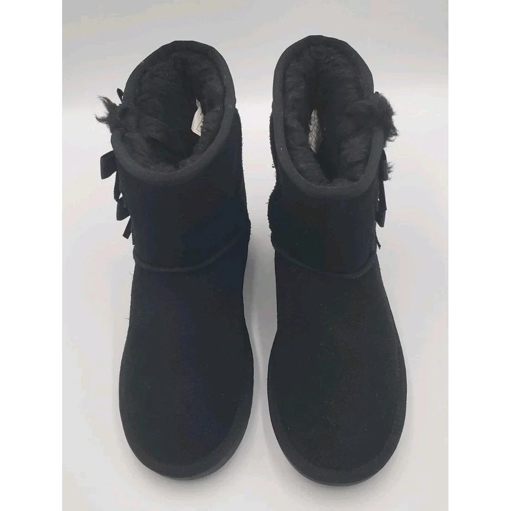 KOOLABURRA BY‎ UGG/ KIDS Victoria Short 1019372 Black SIZE 1 Boots